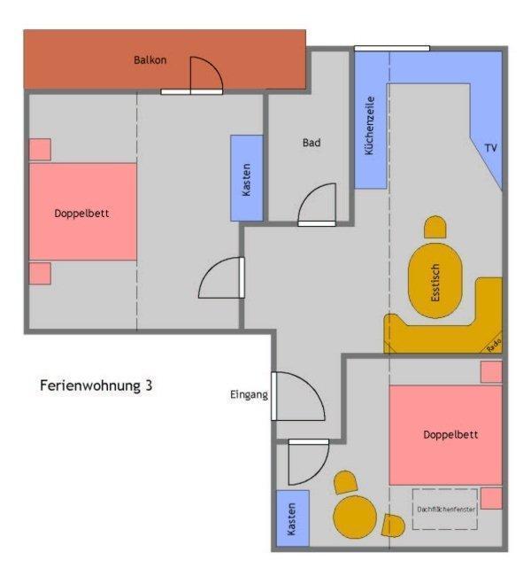 Haus Am Wald Apartman Faak am See Szoba fotó